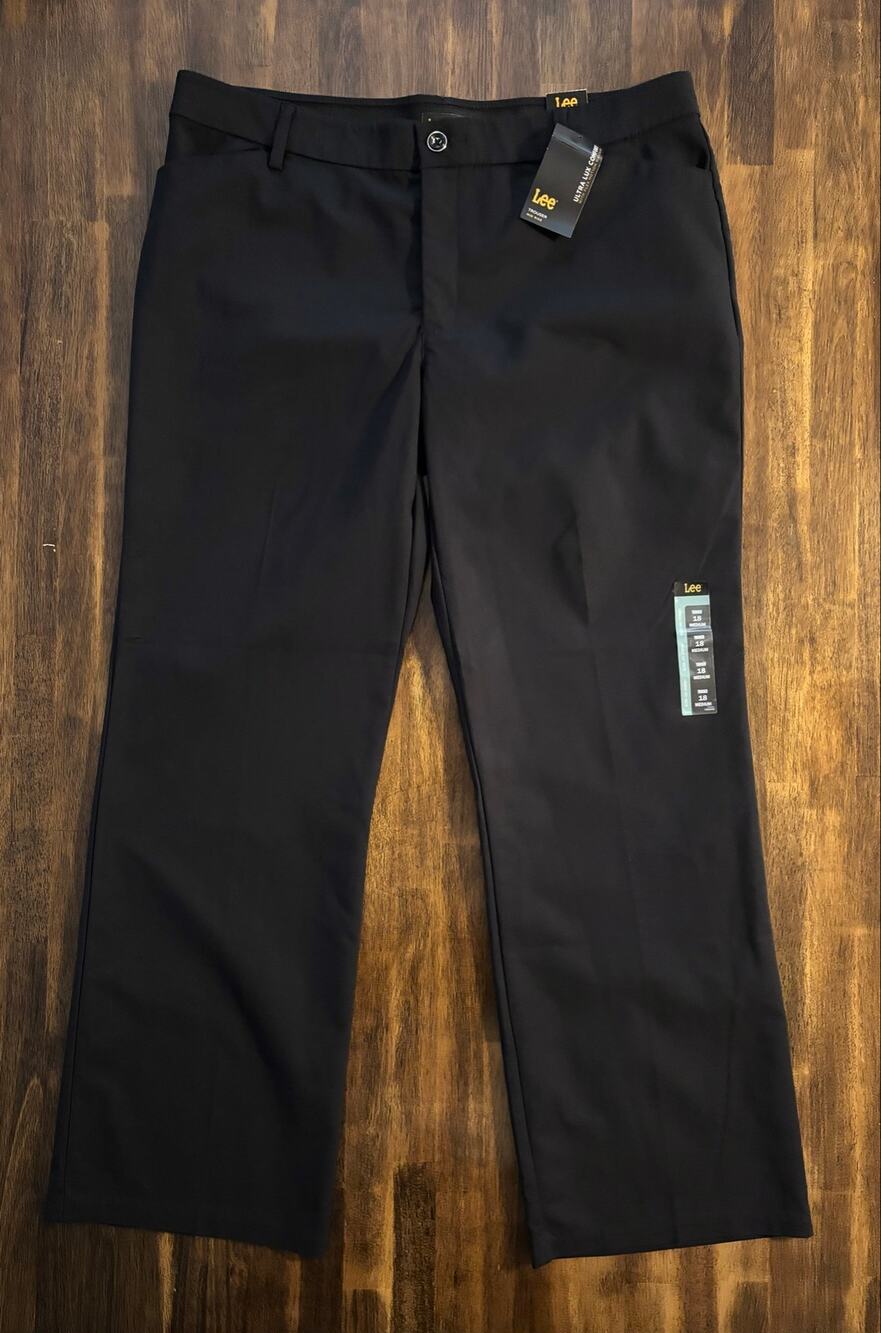 Lee Women’s 18 Trouser Pant 38 x 32 Cotton Stretch Straight Leg Boot Cut